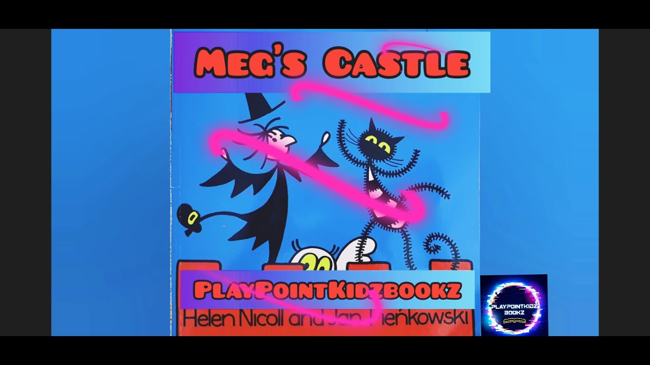 Meg and Mog simple reading. Meg's Castle animated book