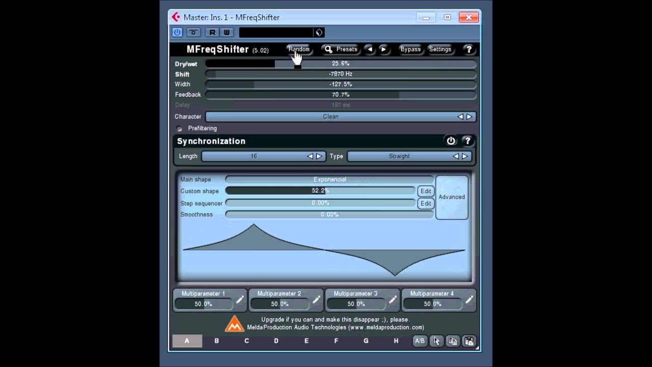 MFreqShifter by Melda Production Audio Technologies