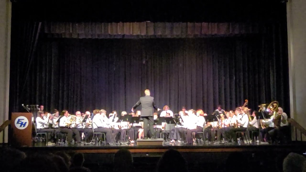 Eastern Hancock High School Wind Ensemble - Americana Concert 2024 - Jackson Lake Overture