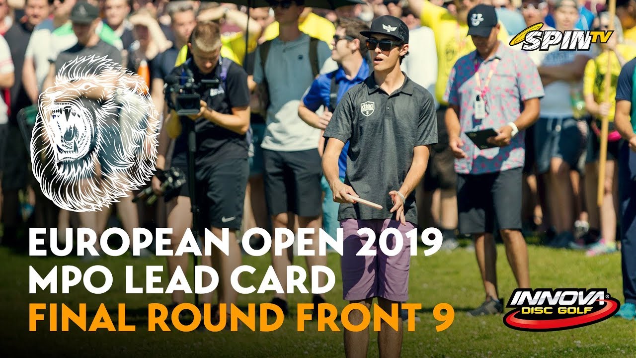 European Open 2019 MPO Lead Card Final Round Front 9 (Wysocki, McMahon, McBeth, Tamm)