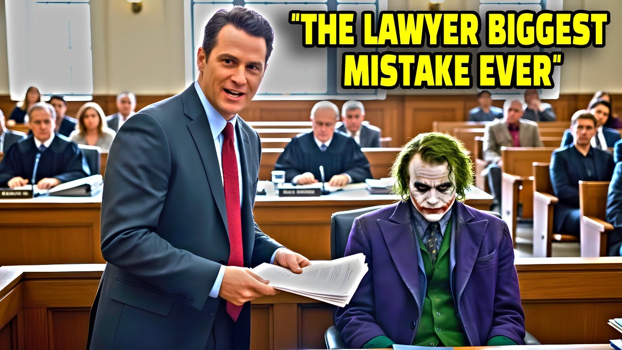 Lawyer Mocks Joker During Trial… What Joker Does Next STUNS the Whole Courtroom!