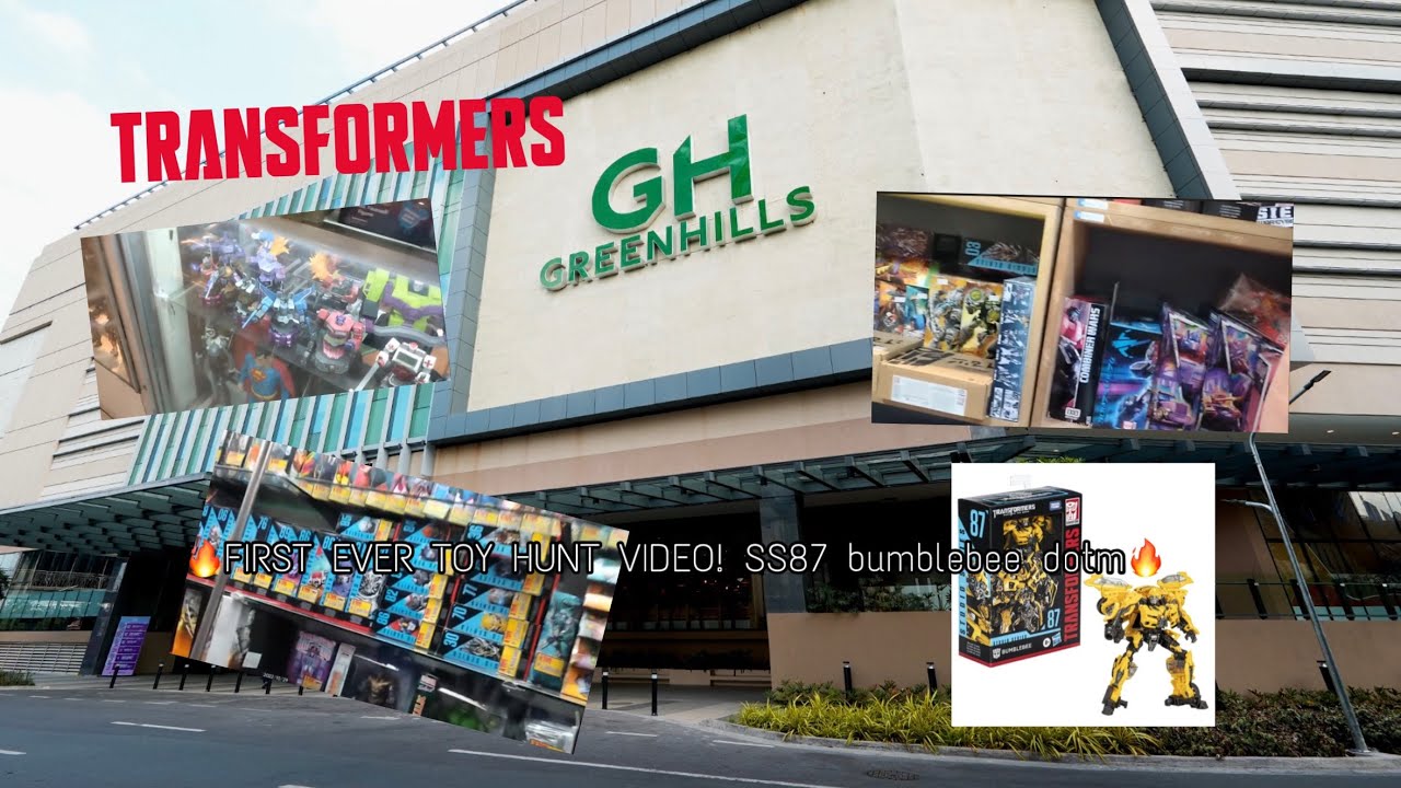 transformers hunting in greenhills shopville and vmall woo! bumblebee finds part1