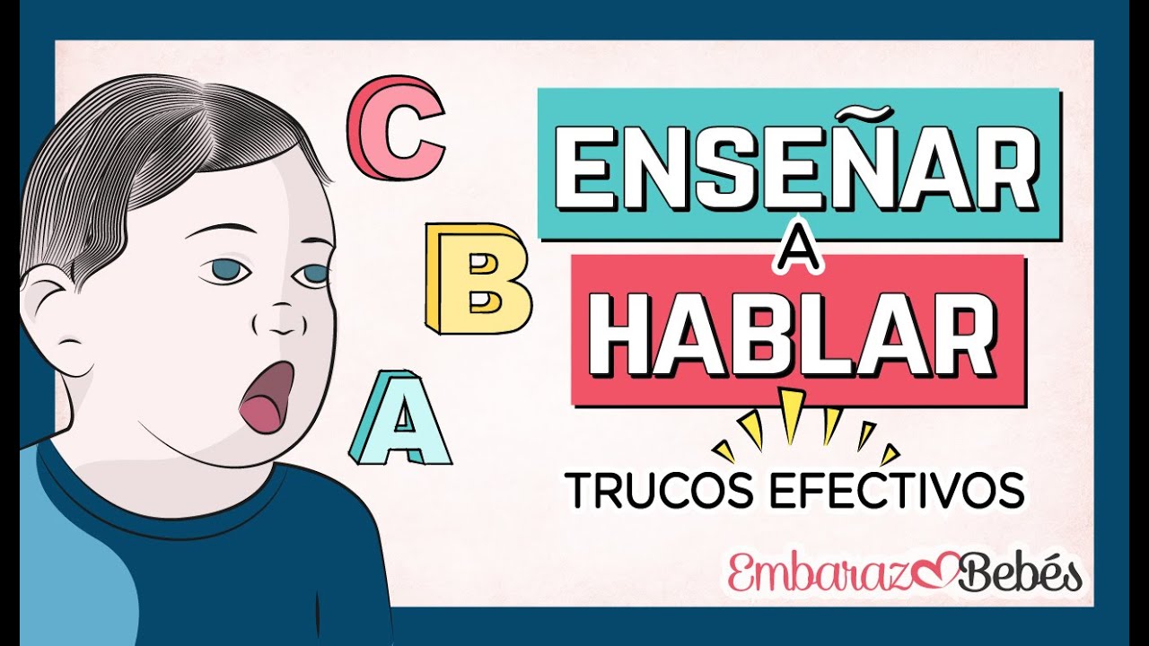 TRUCOS para ENSEÑAR a HABLAR al bebé 📢👍🏼 Estimulación del habla