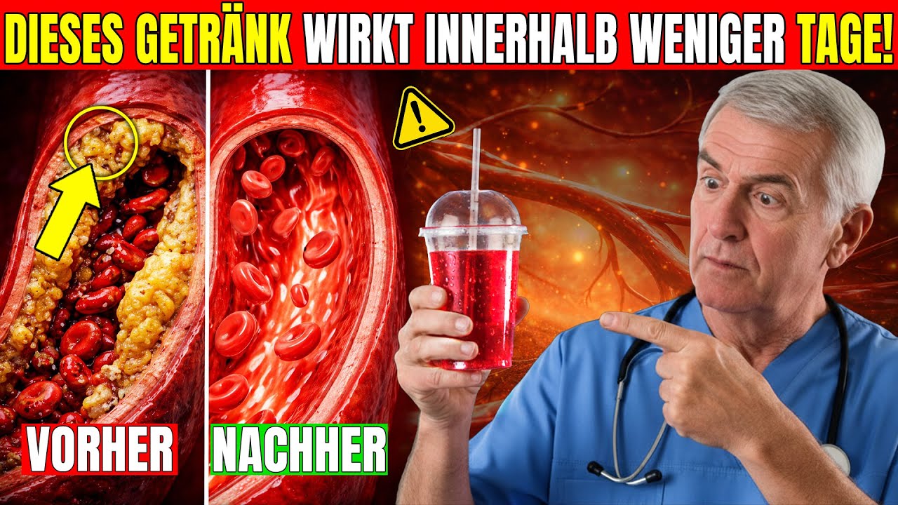 Nur 1 Tasse dieses Getränks macht die Arterien blitzschnell frei(warum sprechen Ärzte nicht darüber)