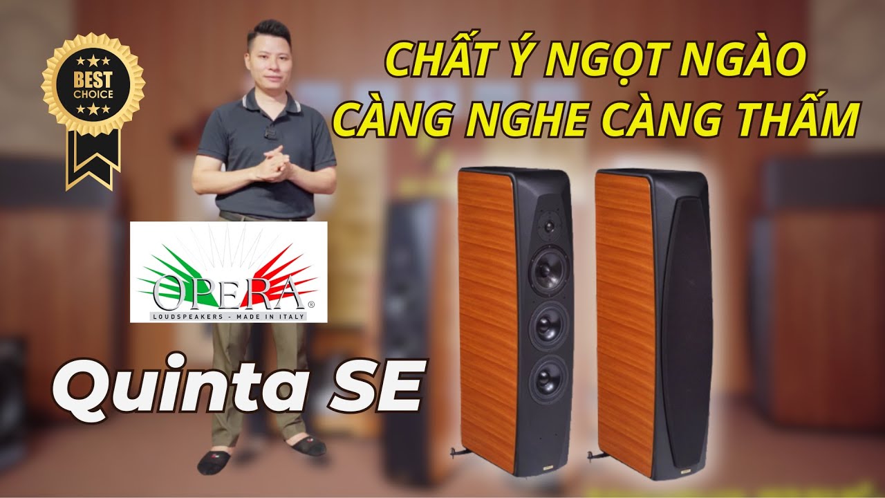 CHẤT ÂM Ý NGỌT NGÀO ĐẾN MỨC KHIẾN NGƯỜI NGHE KHÔNG MUỐN RỜI GHẾ | OPERA QUINTA SE