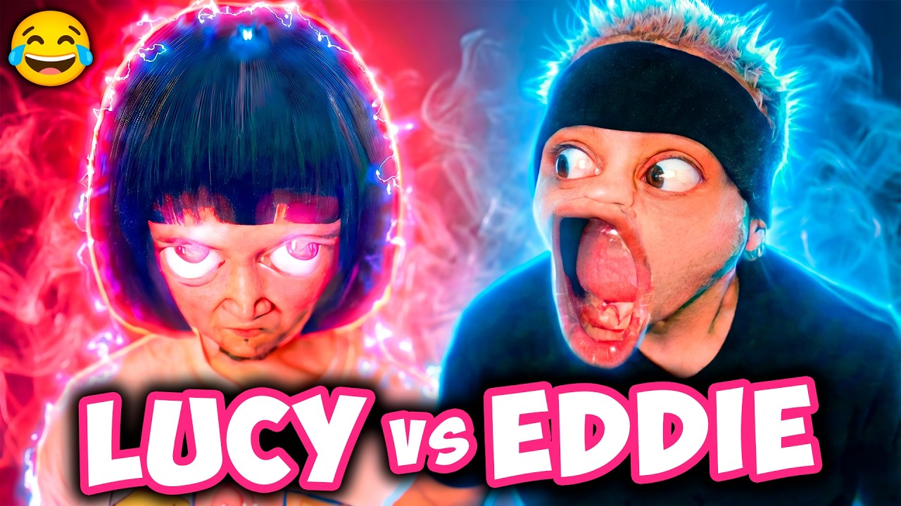 Try Not to Laugh! Eddie Mora LUCY vs EDDIE Shorts TikToks!