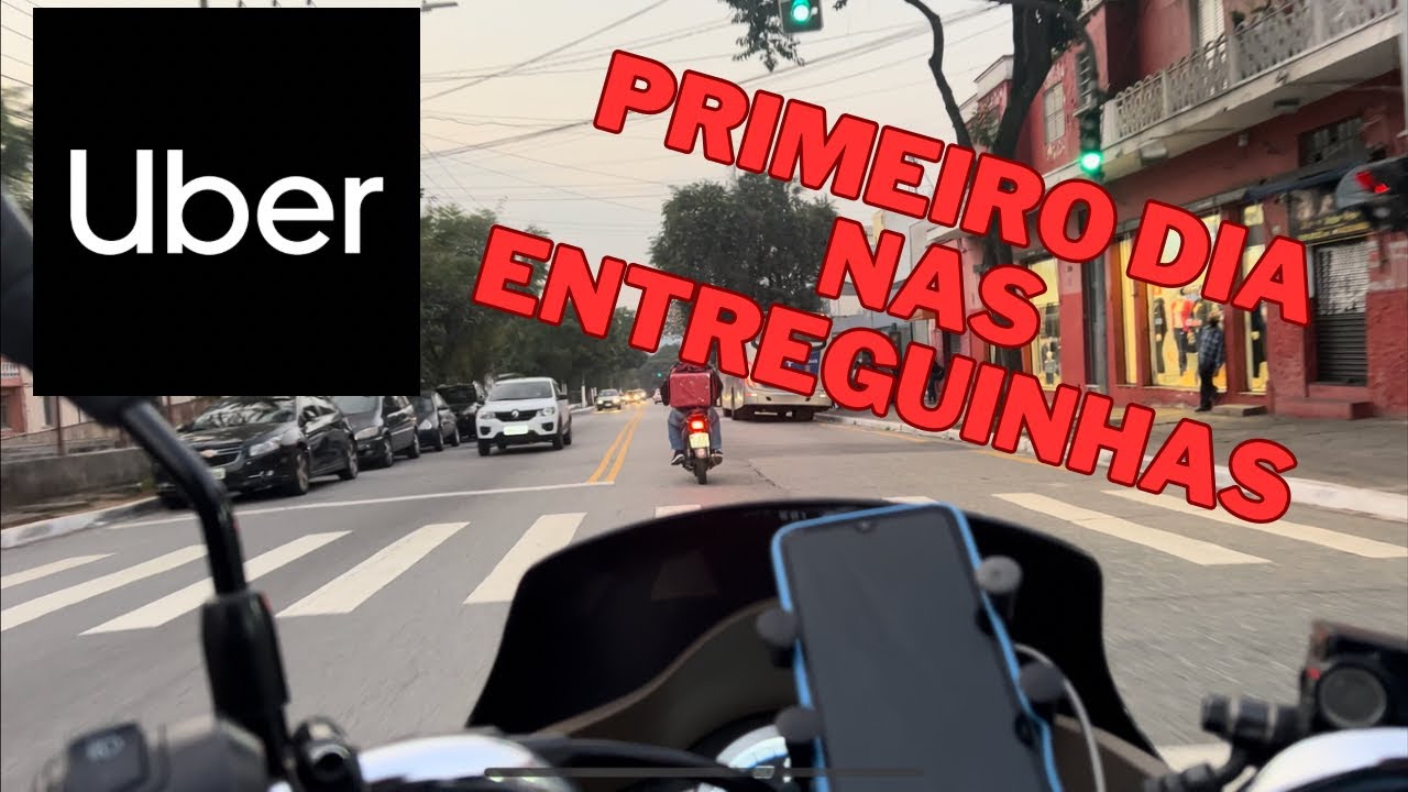 Meu primeiro dia na Uber Flash ✅ Dicas essenciais para seu dia dar certo ✅ #uber #entreguinhas