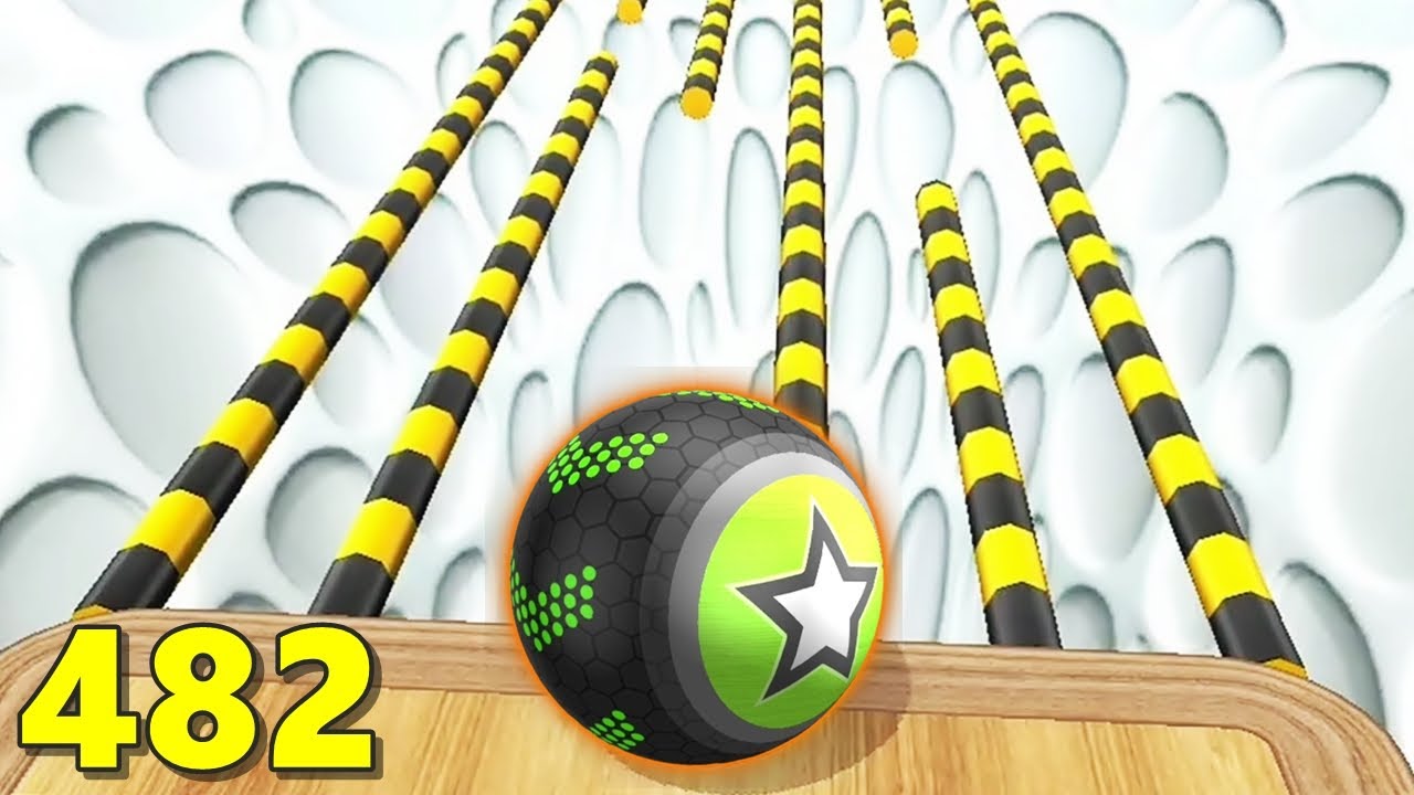 Going Balls, SpeedRun, Going Balls Portal Run Gameplay Level 1036