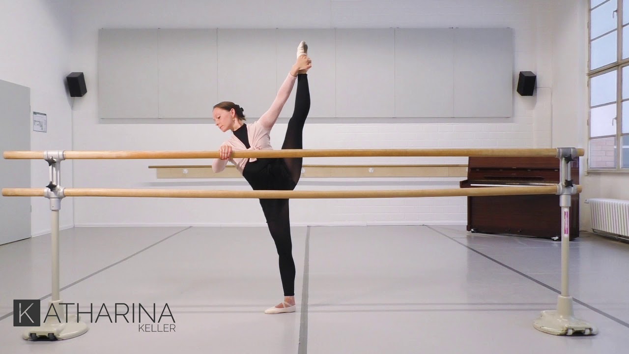 Ballett-Tutorials mit Katharina- Stretch an der Stange