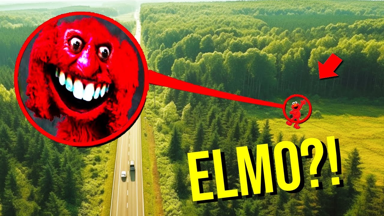 ДРОН ПОЯВИЛ ПРОКЛЯТОГО ЭЛМО В ГОРОДЕ ПРИЗРАКОВ, КОТОРЫЙ ПОЕТ! (Песочница Garry's Mod)