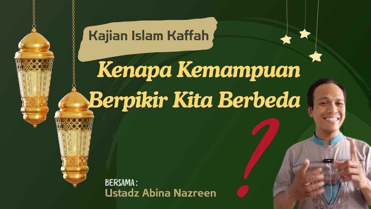 Kenapa Kemampuan Berpikir Kita Berbeda? 