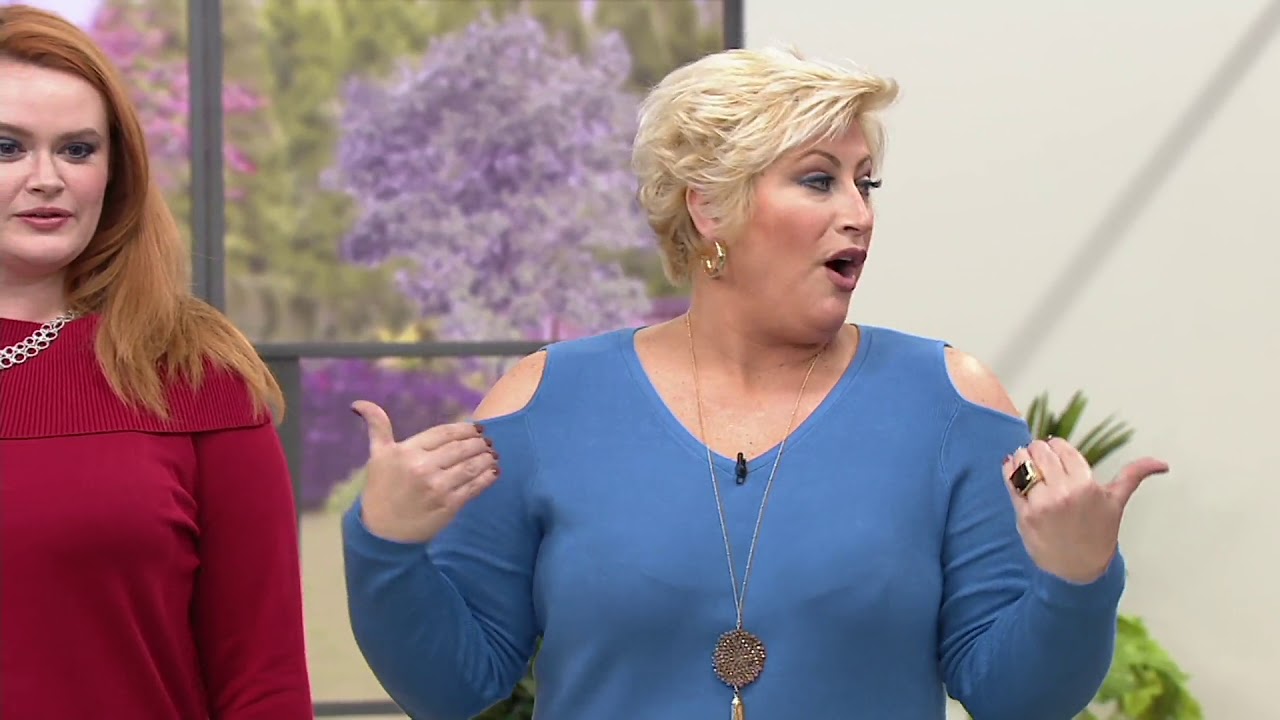 Belle by Kim Gravel Marilyn Sweater on QVC