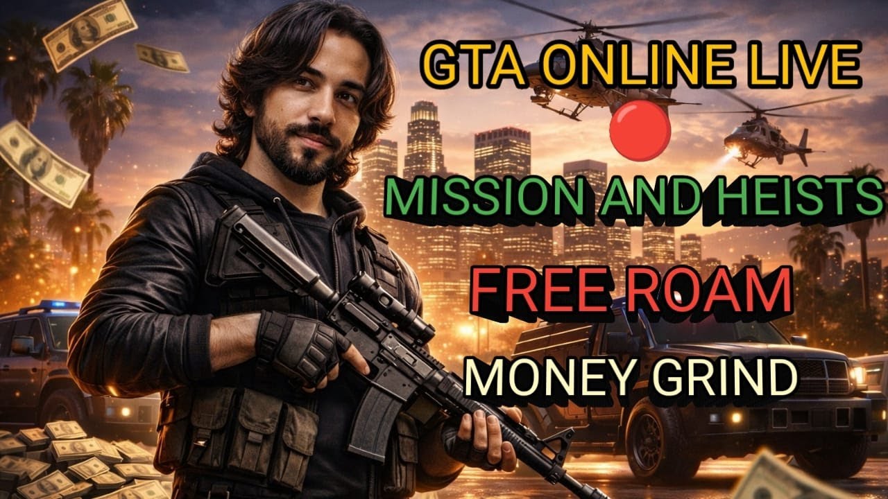 👉 Grinding GTA Online LIVE 💰 Free Roam & Missions | Gta Online | #gtaonline #gtalive