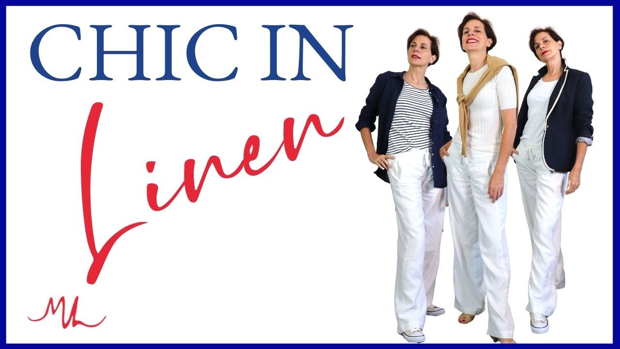 5 WHITE LINEN TROUSERS OUTFITS TO MAKE YOU LOOK YOUNGER