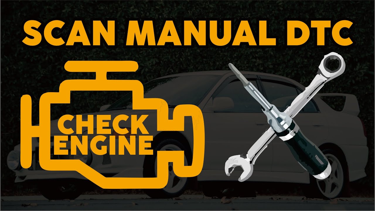 Tutorial Scan ECU Manual DTC Mitsubishi Lancer - Check Engine Tiba-Tiba Menyala
