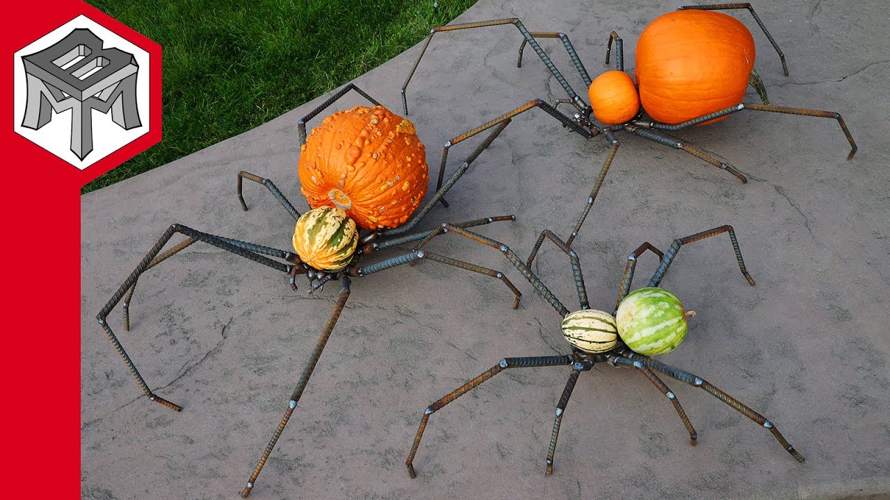 Spider Pumpkins - Arachnophobia Jack O' Lantern