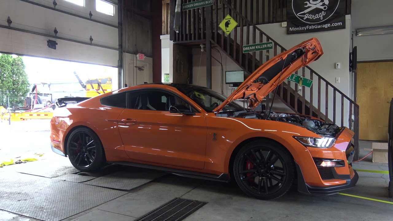totally stock 2020 gt500 dyno 700whp