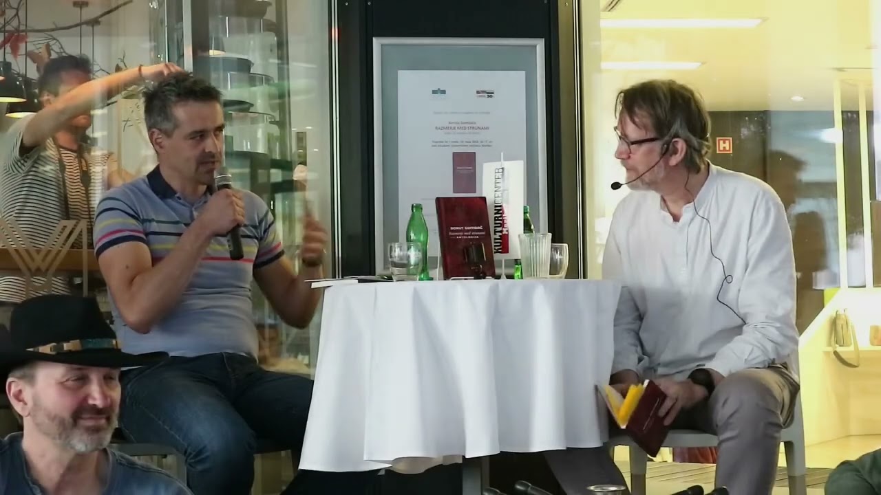 Predstavitev antologije Borut Gombač: Razmerje med strunami - utrinki z dogodka