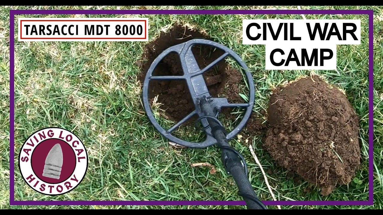 TARSACCI MDT 8000: Detecting a Confederate Camp Site