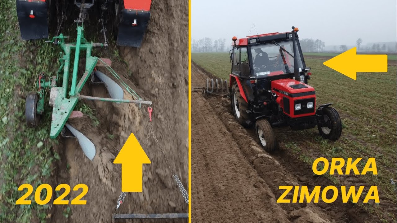 ORKA ZIMOWA 2022 | Zetor 5320 + UG 2x40 (odkładnice półśrubowe) + wał campbella [PREZENTACJA PŁUGA]