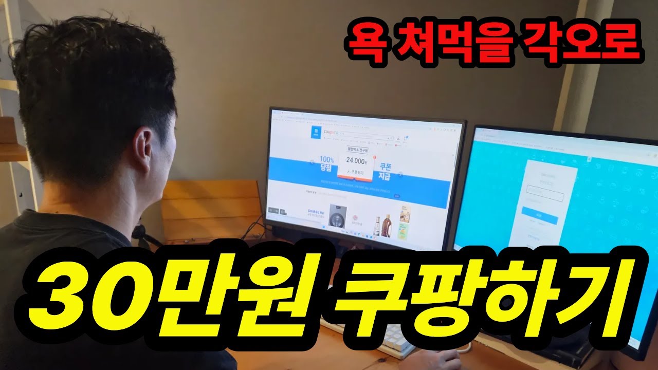 30만원으로 쿠팡하기