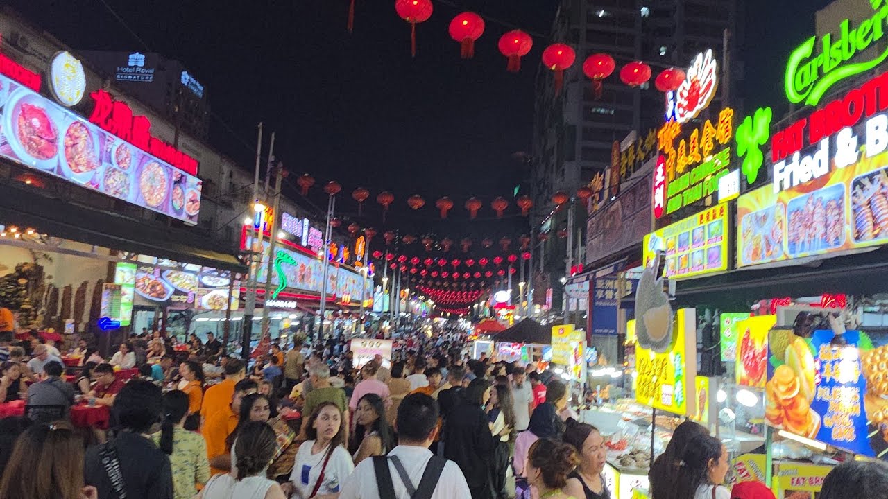 JALAN ALOR STREET FOOD | BUKIT BINTANG STREET FOOD | MALAYSIA STREET FOOD  PAVILION STREET | 24 6 25