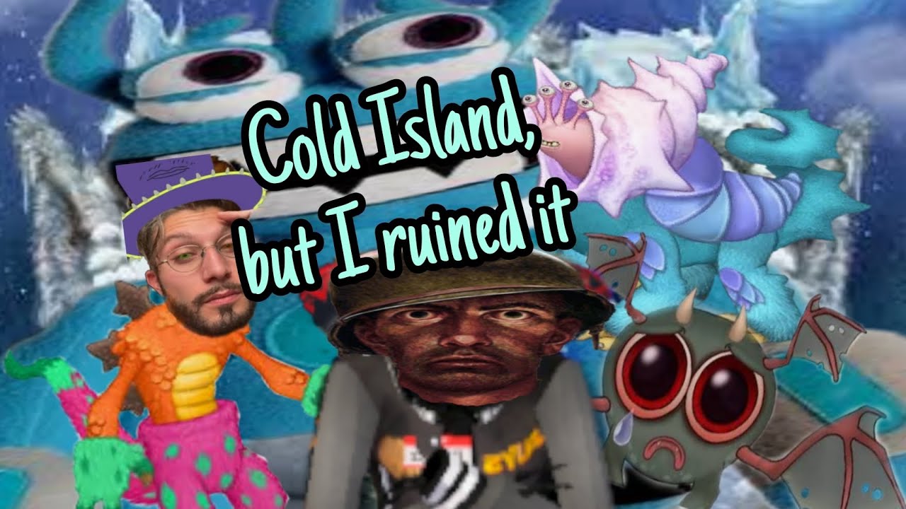 Cold Island, but I ruined it. ❄❄❄