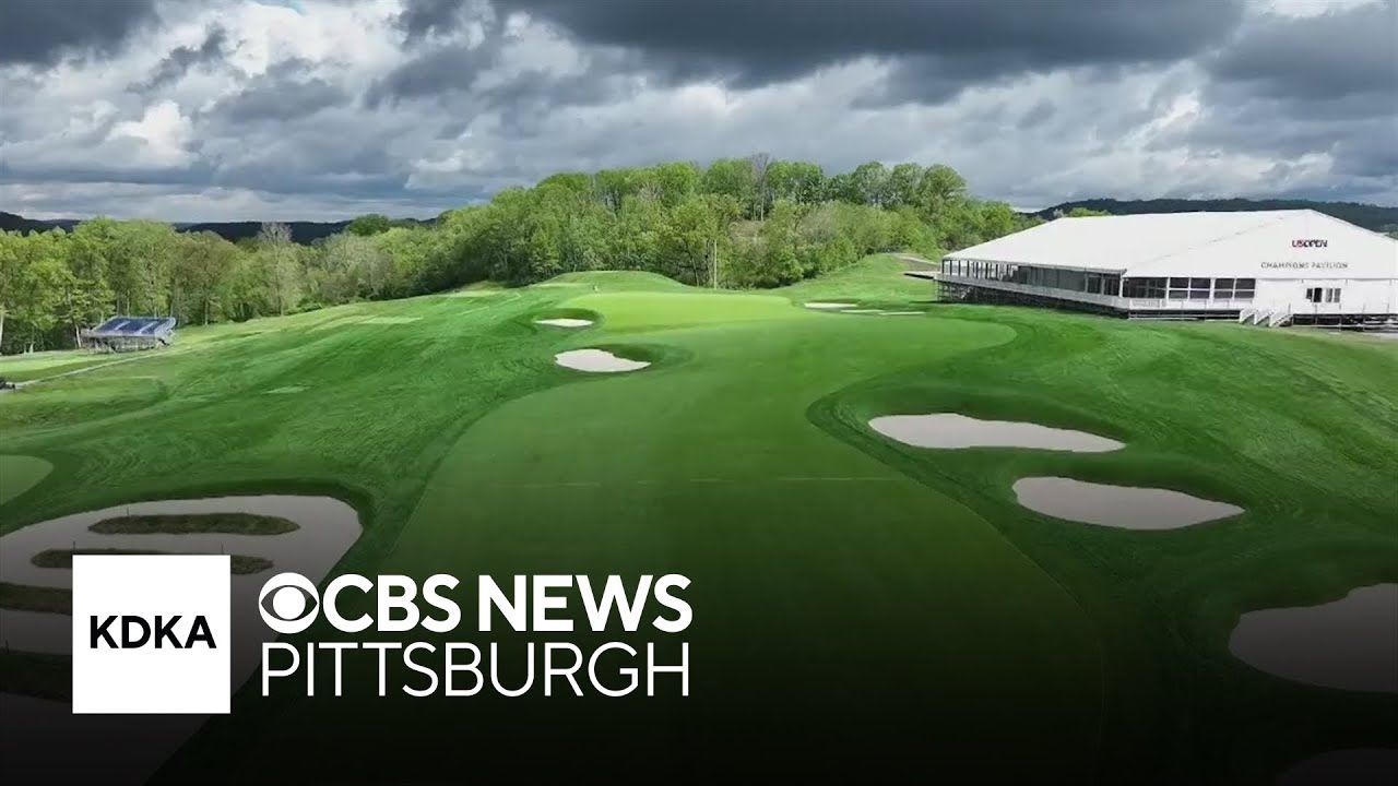 A look at the course design for the U.S. Open at Oakmont Country Club