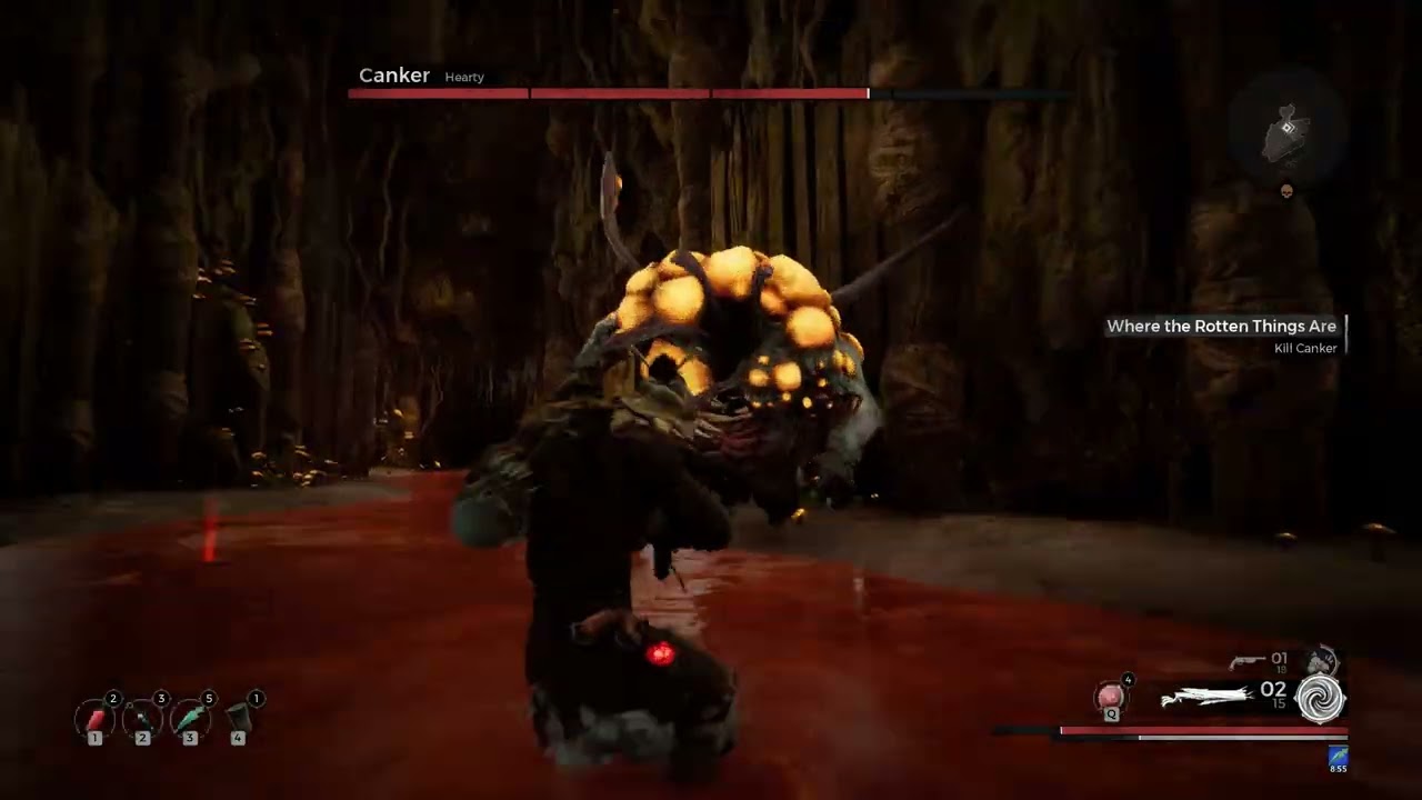 Remnant  From the Ashes Canker full bossfight all attacks shown