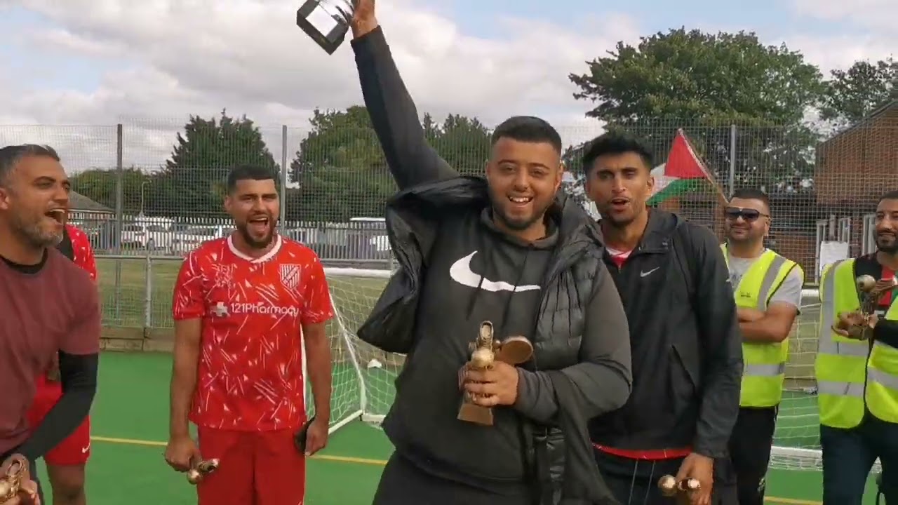 Bedford Football & Volleyball Tournament. Queens Park Charity for Palestine, at the Hockey Club.