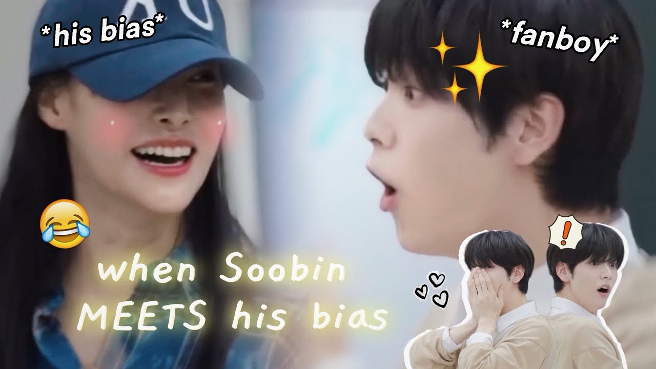 when TXT Soobin meets his BIAS in Kara…