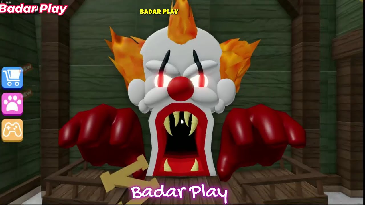 Playing Roblox Evil Clone