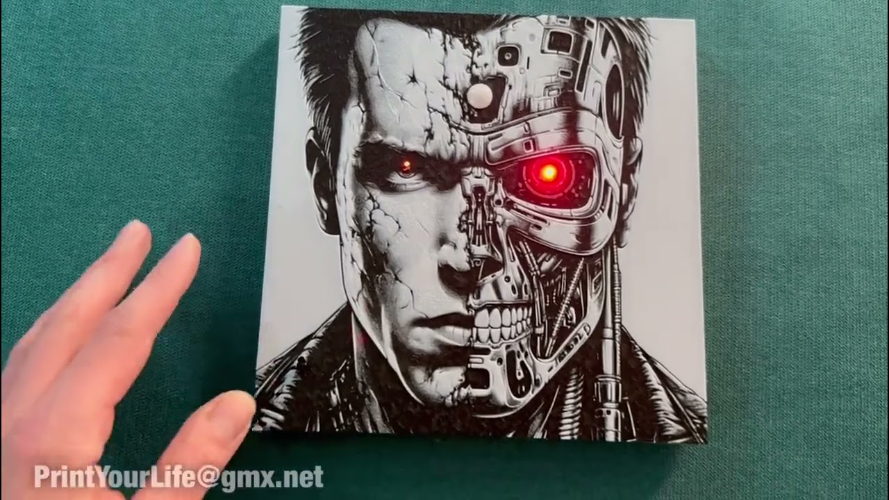 Terminator T800 3D Art V2