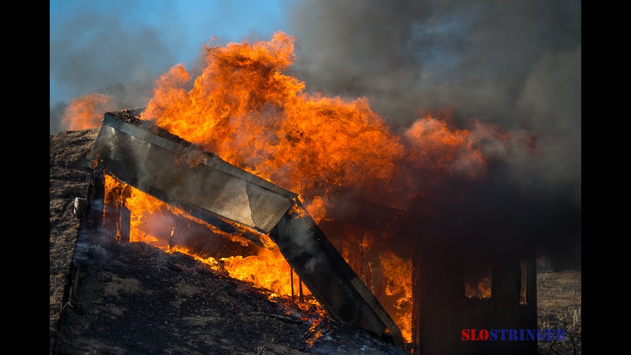 June 20, 2015 Park Hill Fire Santa Margarita - Evening of Ignition