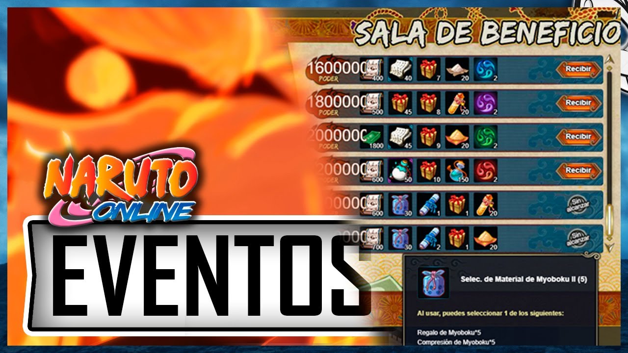 EVENTOS 13/11/25 | MÁS RECOMPENSAS por PODER | NARUTO ONLINE