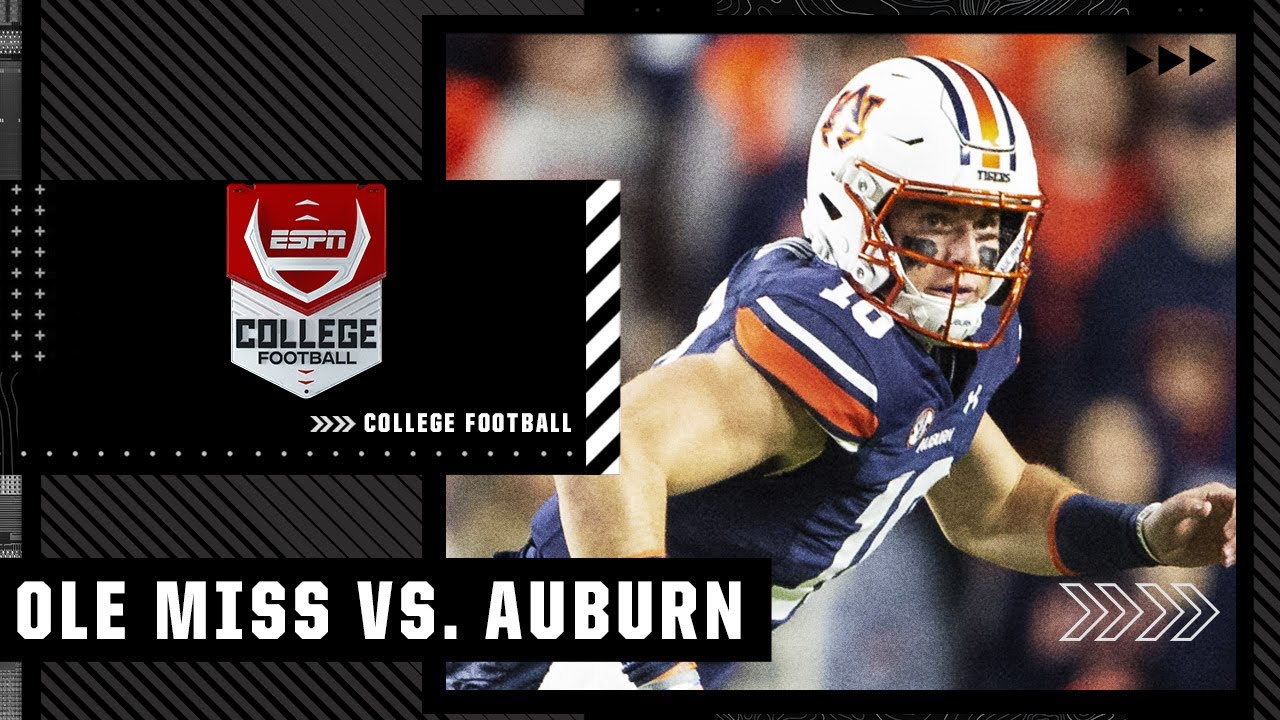 Ole Miss Rebels at Auburn Tigers | Full Game Highlights
