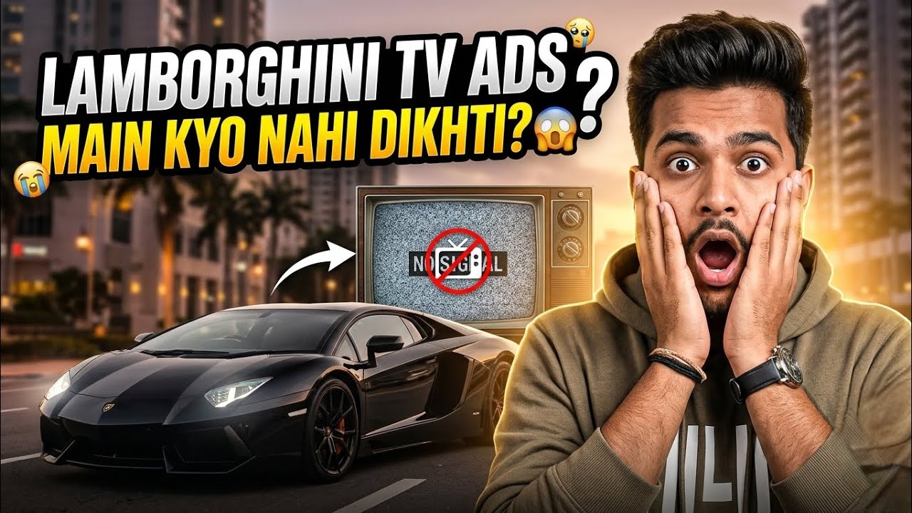 Why Lamborghini Never Shows Ads on TV? 🤯🏎️