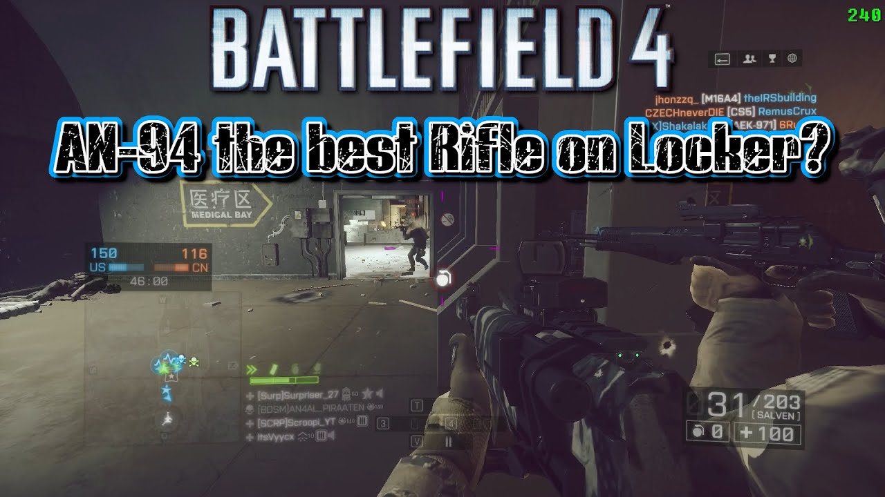 Is the AN-94 the best Rifle on Locker? Battlefield 4