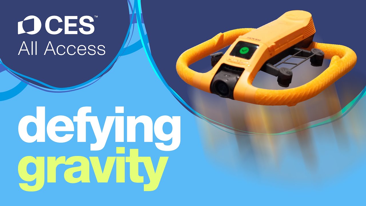 A Flying Camera That Lands on Water?! HoverAir Aqua | CES 2026
