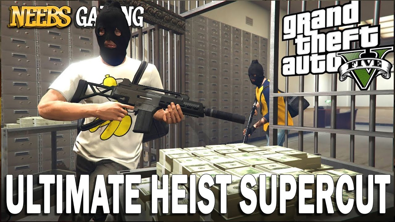 GTA 5 - All Heists Supercut (Big Money)