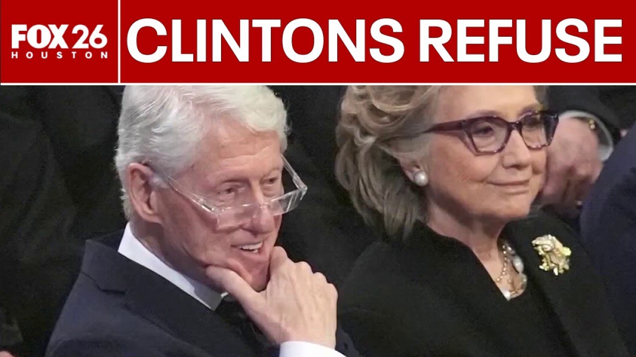Clintons refuse to testify in Epstein inquiry