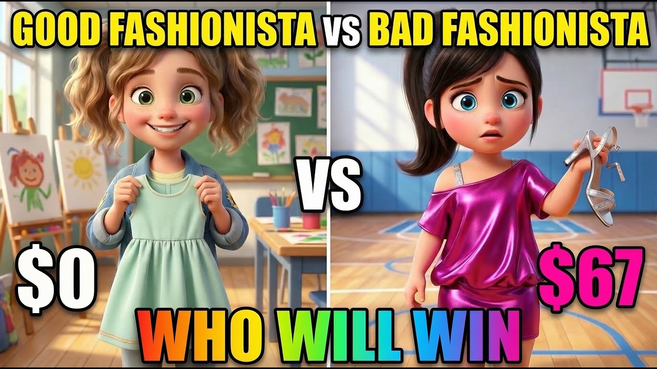 Good Fashionista vs Bad Fashionista : Real Style vs Trends Chasing | Fashion Learning for Kids