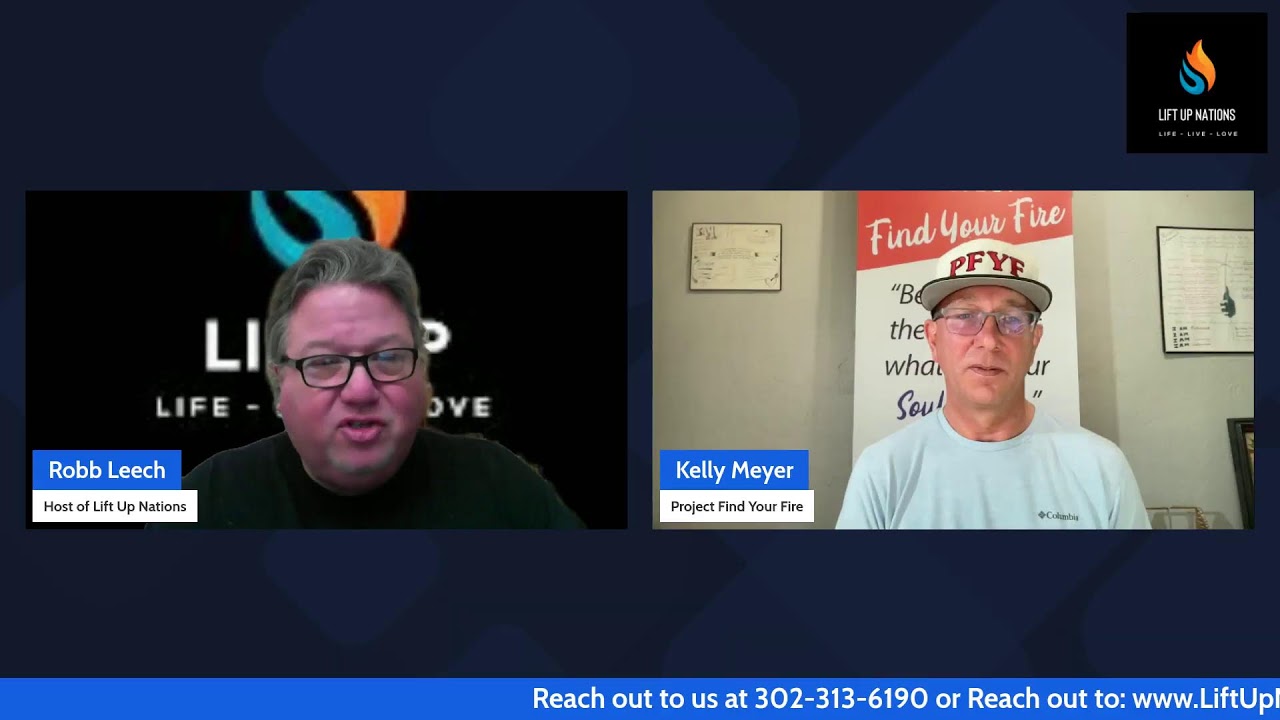 Kelly Meyer's LIVE Testimony! - Lift Up Nations Podcast with Robb Leech!