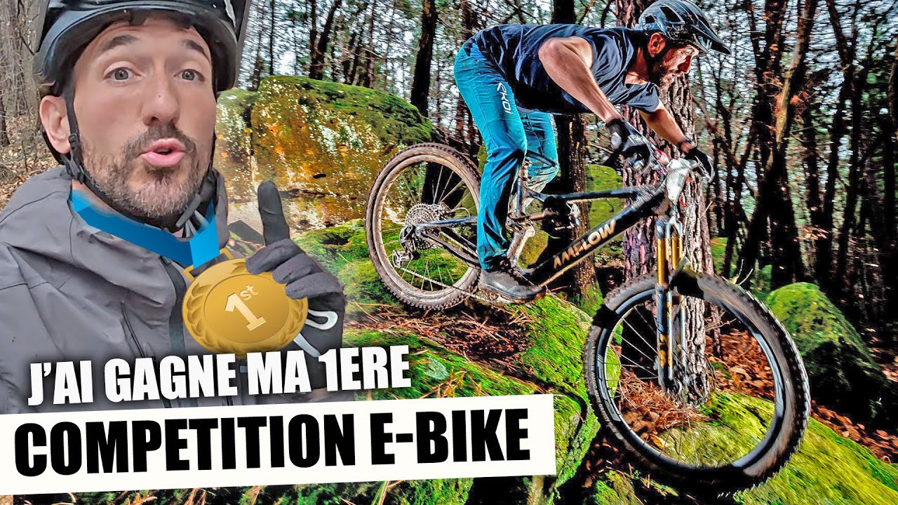 J'AI GAGNE MA 1ère COMPETITION E-BIKE !! (Super Trophy 2025)