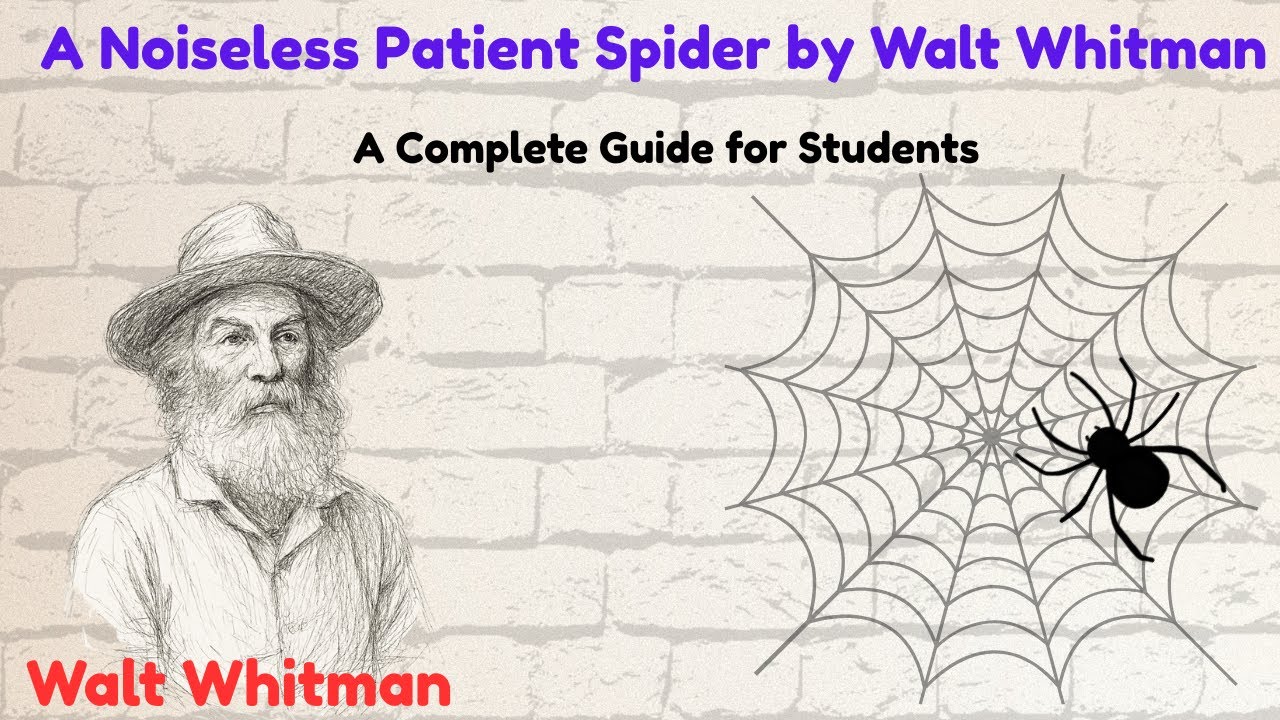 A Noiseless Patient Spider by Walt Whitman — A Complete Guide