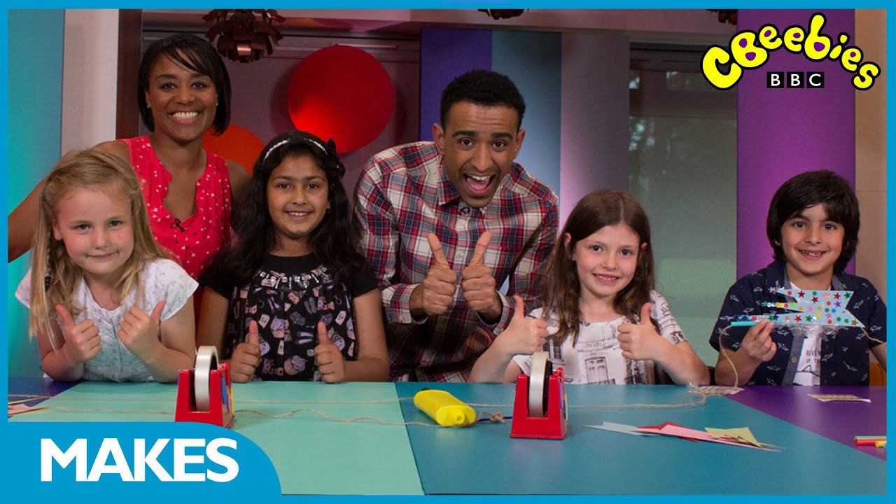 CBeebies Makes | Make a straw balloon racer | The Let's Go Club
