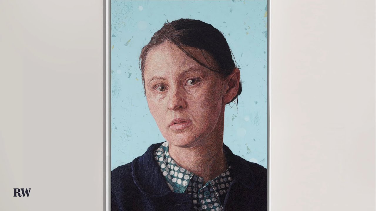 Cayce Zavaglia Pushes HANDMADE Embroidery To Its Limits, Making It Look Like Paint