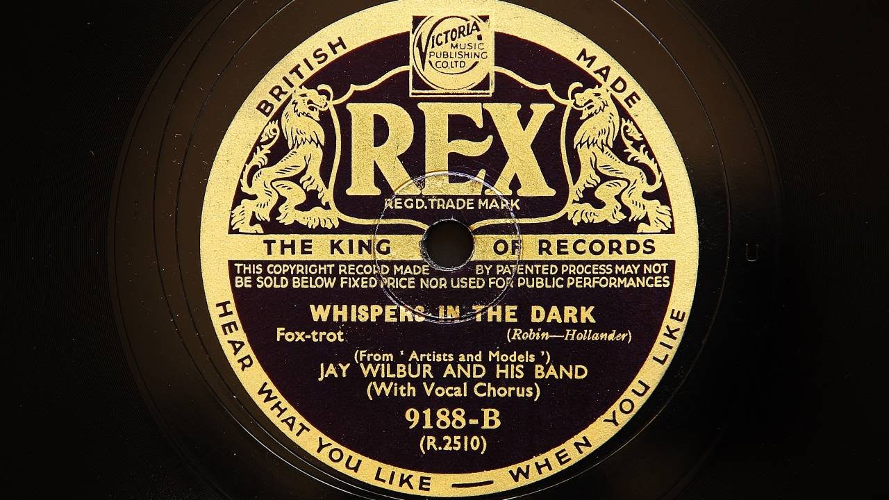Jay Wilbur and His Band - Whispers In The Dark