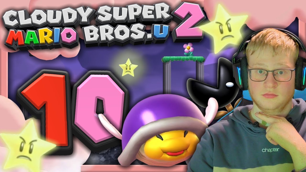 ☁️Cloudy Super Mario Bros. U2☁️#10 Auch im Coop ist Sunset nicht einfach!🌄[ENDE]