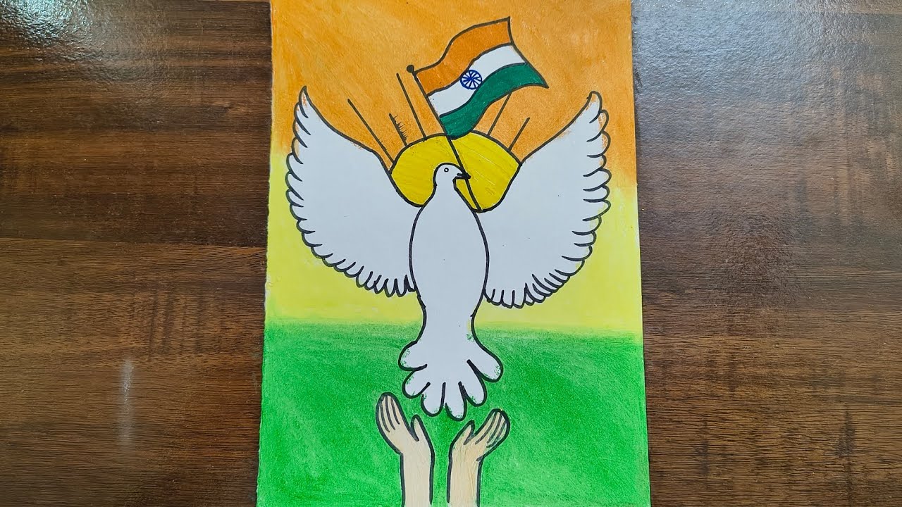 Easy republic day drawing New drawing 